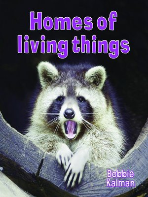 cover image of Homes of Living Things